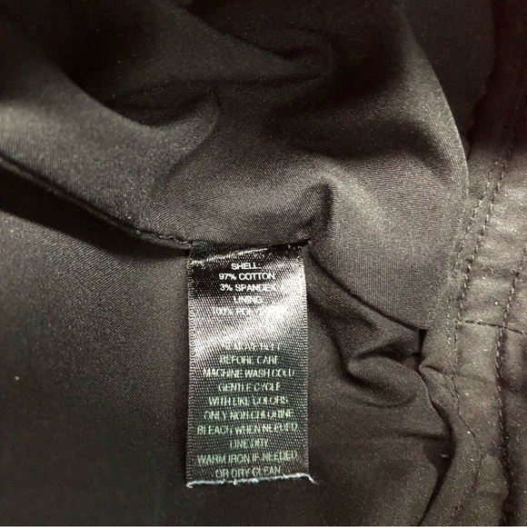 White House Black Market (WHBM) Black Cotton A Line Pleated Midi Skirt - Picture 9 of 9